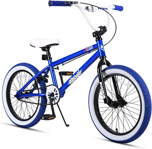 Vista 15 de vollsch Bicicletas BMX Freestyle de 18 y 20 pulgadas para adolescentes de 6 a 15 años de edad, niños, niñas, principiantes con palanca, varios