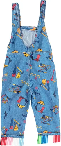 Vista 7 de Chuckie Good Guy Doll - Conjunto de disfraz para niños, camisa de manga larga y overol para Halloween