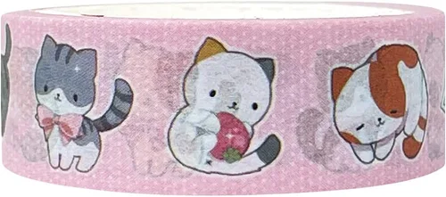 Vista 18 de allydrew Cinta adhesiva Washi, 0.591 in x 5M, zorro y floral
