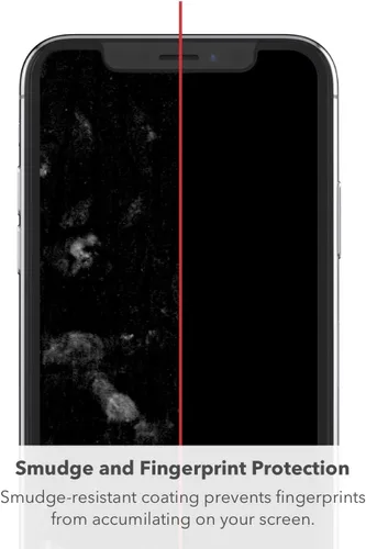 Vista 4 de ZAGG InvisibleShield Glass+ protector de pantalla, vidrio templado de alta definición fabricado para Iphone de Apple