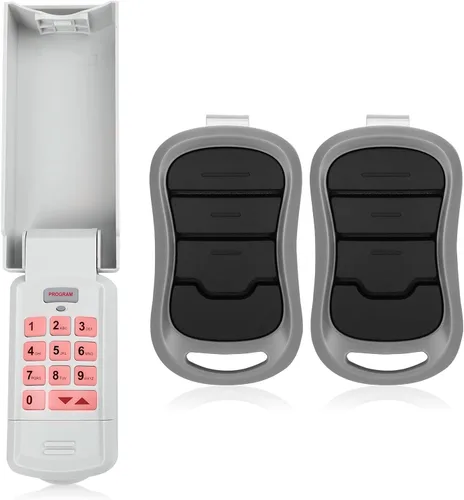 Vista 12 de 1 mando a distancia para abridor de puerta de garaje Genie, compatible con Genie IntelliCode/Overhead CodeDodger Abridor de puerta de garaje, G3T-R