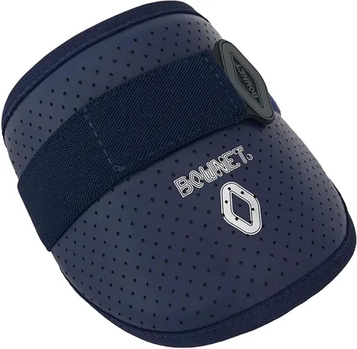 Vista 9 de Bownet Softball and Baseball Batting Elbow Guard - Adjustable Hook & Loop Strap - Batters Elbow Protection - for Left or Right Handed Players Rojo