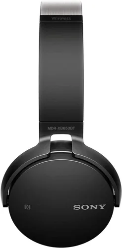 Vista 2 de Auriculares Bluetooth con Extra Bajo MDRXB650BT/B de Sony. sobre las orejas M Negro
