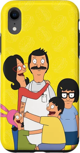 Vista 25 de Funda para iPhone 12 Pro Max Bob Burgers Bob Linda Gene Tina Louise Family Hug