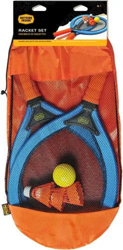 Vista 9 de Juego de raquetas tipo mochila, ligera, compacta, tamaño de viaje para acampar y viajar