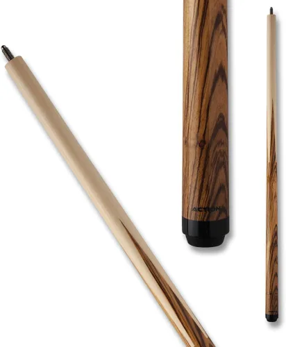 Vista 2 de Action Sneaky Pete Billar Taco Palo - Zebrawood