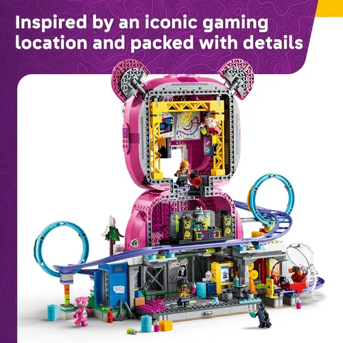 Vista 3 de LEGO Fortnite Rave Cave 77082 Juguete de construcción para niños, niñas y adolescentes, mayores de 12 años, juego de juegos, 6 minifiguras LEGO
