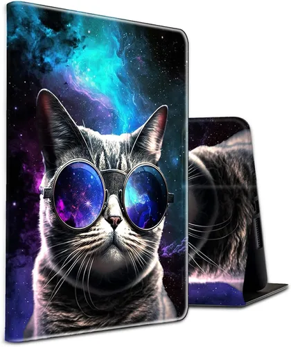 Vista 12 de Funda para tablet Amazon Kindle Fire HD 8/HD 8 Plus versión 2022/2020 (12ª/10ª generación), fundas antideslizantes multiángulo con función