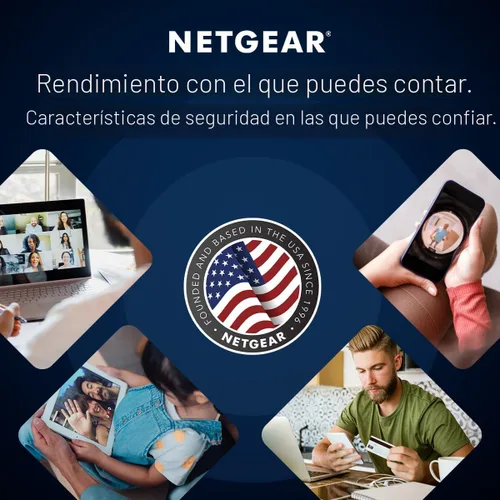 Vista 3 de NETGEAR Orbi Full Home Tri-Band Mesh WiFi 6 Satélite adicional