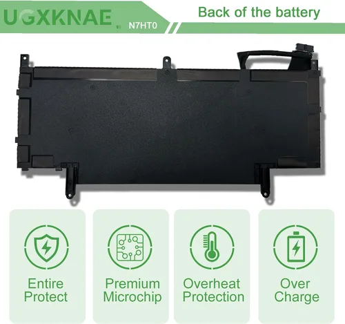 Vista 6 de Batería de repuesto para laptop N7HT0 para Dell Latitude 9510 2 en 1 Latitude 9510 9520 Series Notebook TVKGH V5K68 N2NLL HYMNG N7HTO 08NFC7 0PKW00
