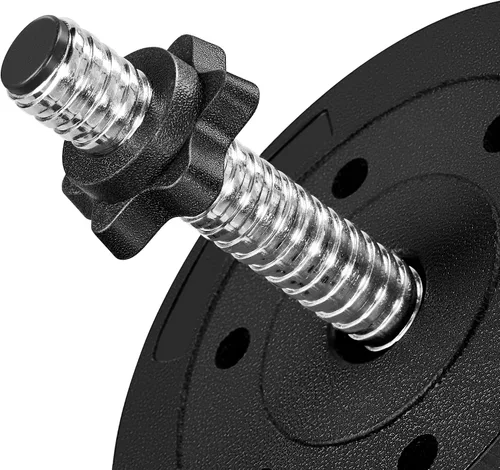 Vista 6 de Topeakmart Juego de mancuernas ajustables de 44 libras/66 libras, equipo de entrenamiento de fuerza para mujeres y hombres en casa, gimnasio