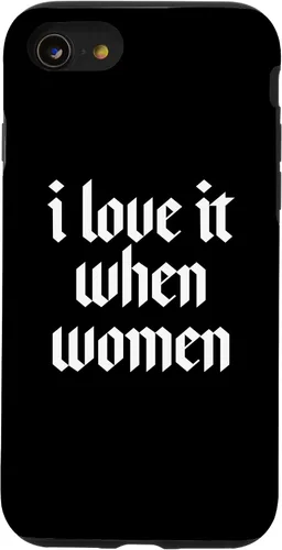 Vista 18 de Love it When Women Subtle Lesbian Funny Minimal Bi Pride Gay Case for iPhone 16