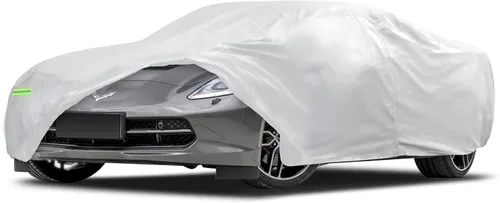 Vista 9 de Migaven Car Cover Custom Fit for Jeep Wrangler 2 Door 1987-2026 JK JL CJ YJ TJ, Waterproof Rain Sun Protection with Door Zipper & Inner Cotton