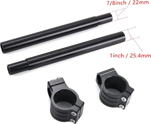 Vista 4 de Φ35mm clip en el manillar compatible con Sportster XL cafe racer personalizado