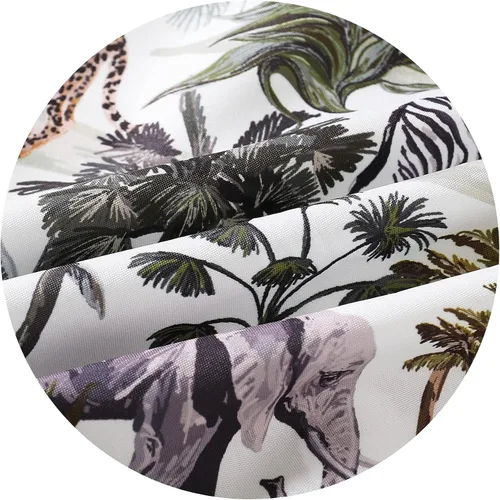 Vista 12 de JEELLIGULAR Conjunto de ropa de verano para bebé niño de manga corta con botones y pantalones cortos, trajes casuales para caballeros de 1 a 6 años