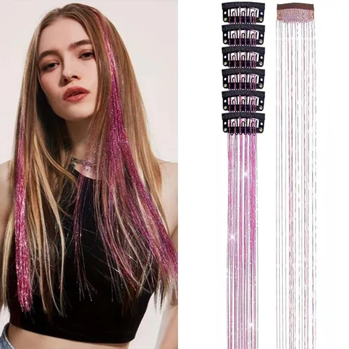 Vista 35 de Extensiones de cabello humano real con broches, 4.23 oz, 7 unidades, extensiones de cabello humano real con clip, de 14 pulgadas, rubio ceniza a