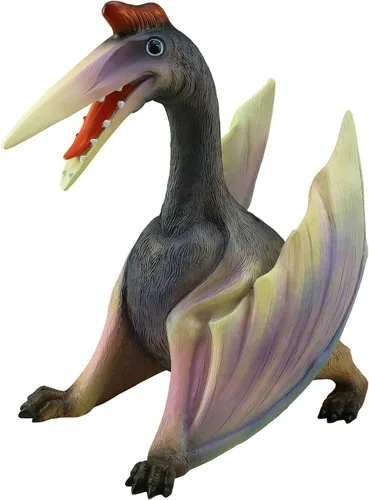 Vista 8 de Alcancía T-Rex de dinosaurio marrón resina, regalo de cumpleaños para niños.