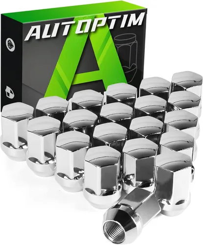 Vista 10 de AUTOPTIM Tuercas negras 9/16-18 – Reemplazo para Dodge Ram 1500 2002-2010, Dodge Durango 2004-2009, 20 piezas de altura de 1.54 pulgadas, hexagonal