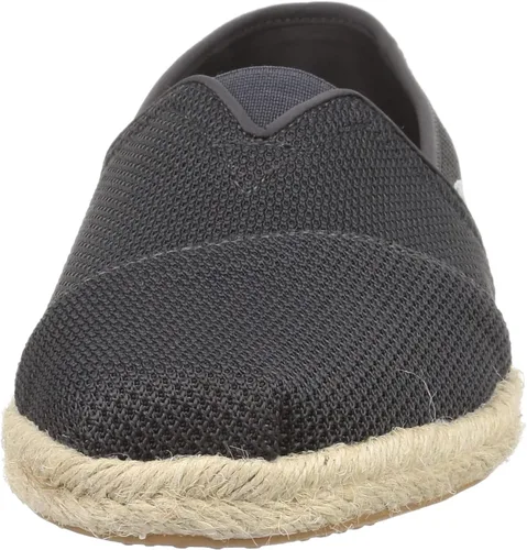 Vista 2 de TOMS Hombres Alpargata Cuerda Casual Zapatos - Beige