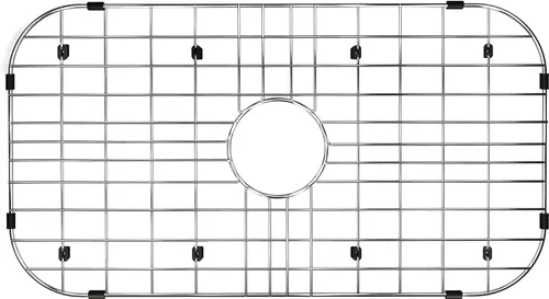 Vista 13 de Rejilla de fregadero grande, protector de fregadero para fregadero de cocina, 18-1/8 pulgadas de largo x 13-3/8 pulgadas de ancho, rejilla