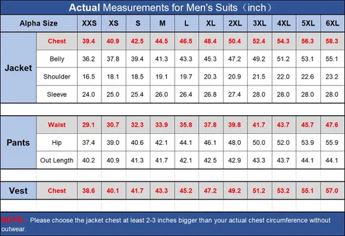 Vista 5 de Wangyue Traje de 3 piezas para hombre, traje ajustado para boda, graduación, esmoquin, trajes formales de negocios, blazer, chaleco y pantalones