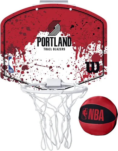 Vista 6 de WILSON Mini Aros de Baloncesto de Equipos de la NBA