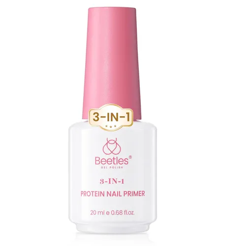 Vista 13 de Beetles Gel Polish Capa superior de gel que no se limpia de larga duración A-transparente-1