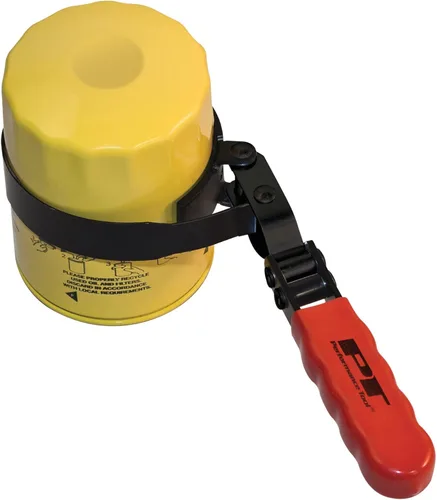 Vista 7 de Performance Tool W54044 - Llave giratoria para filtro de aceite de 2-3/8 a 2-5/8 pulgadas Automotive oil filter removal tool for tight spaces.