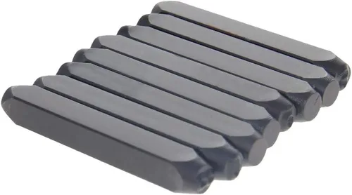 Vista 11 de Utoolmart Juego de sellos de metal con números, 0.31 pulgadas, 0.31 pulgadas, digital de 0 a 9, herramientas de punzón de acero y cuero de madera