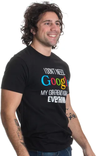 Vista 3 de My Girlfriend Knows Everything! Camiseta divertida de broma de humor para novio