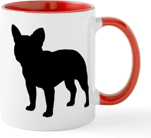 Vista 41 de CafePress French Bulldog Mug 11 oz (325 ml) Ceramic Coffee Mug