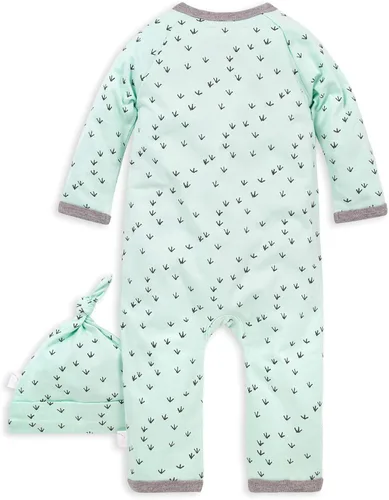 Vista 2 de Burt's Bees Baby baby-boys Romper Jumpsuit, 100% Organic Cotton One-piece Coverall