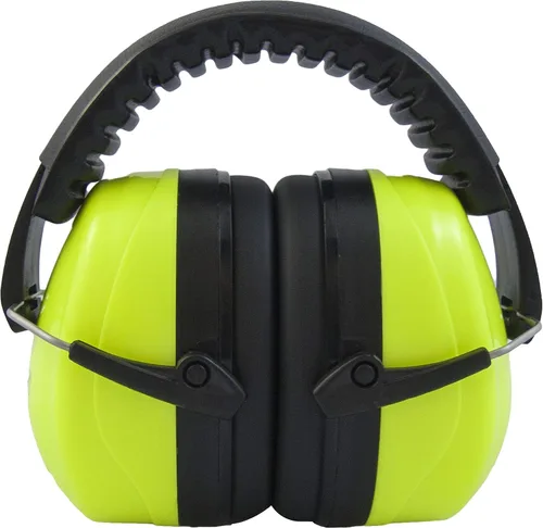 Vista 9 de JORESTECH Orejeras de seguridad, ANSI NRR 27dB, CE SNR 31dB, diadema ajustable protección auditiva (EM-502)