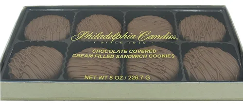 Vista 191 de Galletas Oreo bañadas en chocolate oscuro y con leche, de Philadelphia Candies
