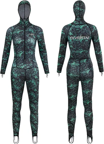 Vista 7 de Traje de baño de cuerpo completo para hombres y mujeres, traje de baño de manga larga con protección UV, surf, natación, buceo, esnórquel, trajes