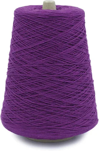 Vista 24 de Silk City Fibers, 5/2 Perle Mercerized Cotton Weaving Yarn pino