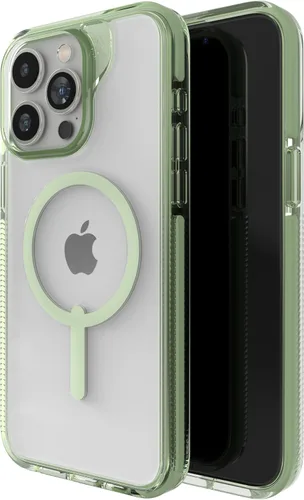 Vista 17 de ZAGG Gear4 Santa Cruz Snap Case para Apple iPhone 14, protección contra caídas D30 de hasta 13 pies (4 m), compatible con carga inalámbrica, parte