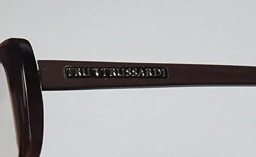 Vista 6 de Trussardi 12702 WomensLadies Designer Full-rim Authentic Hand Made Acetate EyeglassesEye Glasses