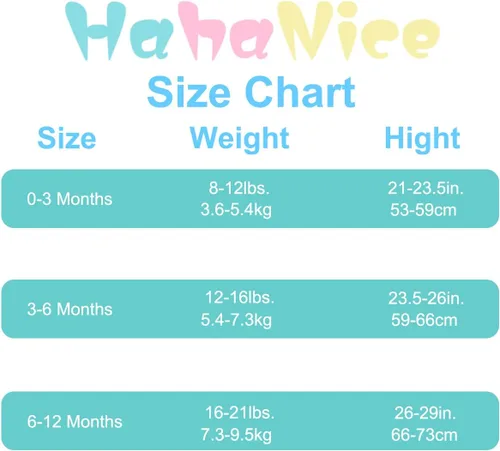 Vista 6 de Pantalones con pies para bebé, leggings de algodón para recién nacidos de 0 a 12 meses