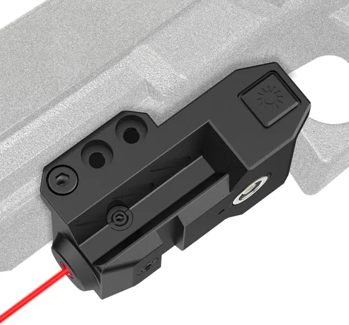 Vista 9 de Low Profile Beams for Guns with Strobe/Momentary Compact Green/Blue /Red Beam for Pistol with Rail