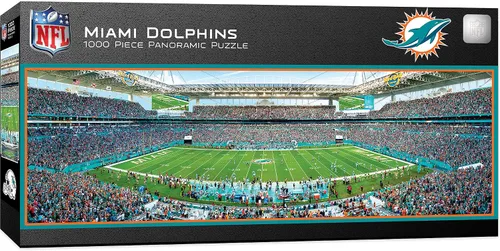 Vista 32 de Obras maestras NFL Estadio rompecabezas panorámica, 1000-Piece
