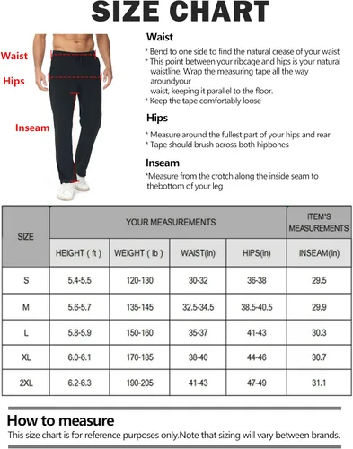 Vista 7 de HARTPOR Pantalones deportivos para hombre, pantalones deportivos de yoga, casuales, holgados, con bolsillos, pierna recta