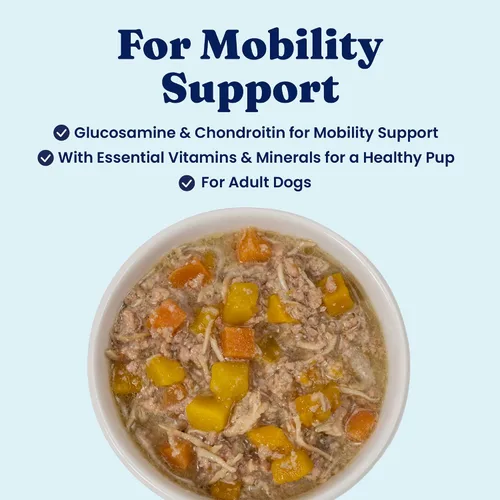 Vista 2 de Solid Gold Complemento de Comida Húmeda para Perros y Copitas de Comida - Con Carne de Res y Batata para Soporte de Cadera y Articulaciones