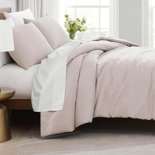 Vista 10 de Southshore Fine Living, Inc. Juego de funda de edredón tamaño extra grande individual/XL, ropa de cama de microfibra cepillada premium de fácil