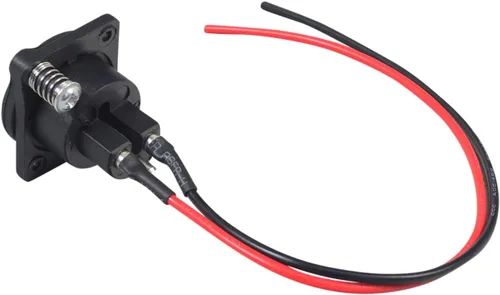 Vista 3 de AlveyTech Puerto de cargador XLR con 2 cables para The Razor EcoSmart Metro, MX500 y MX650