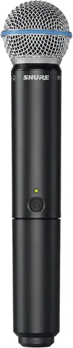 Vista 2 de Sistema de micrófono inalámbrico Shure BLX288/B58 - Vida útil de batería de 14 horas, rango de 300 pies, UHF Incluye (2) micrófonos vocales