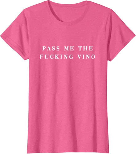 Vista 37 de Pásame el maldito Vino. Camiseta divertida con texto en inglés «Wine nice lettering AM PM Fun»