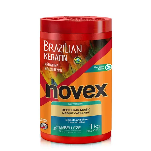 Vista 10 de NOVEX MASCARILLA CAPILAR QUERATINA BRASILEÑA 14 OZ