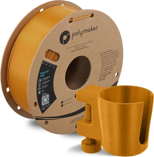 Vista 38 de Polymaker Filamento ABS Pro para impresora 3D de 0.069 pulgadas, color negro, ABS de grado de ingeniería de 2.2 lbs con alta resistencia al calor