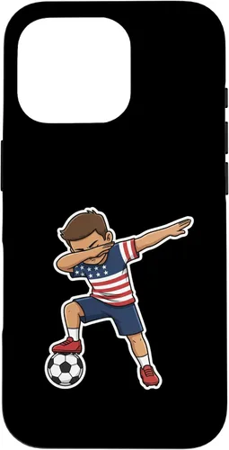 Vista 20 de Dab, Patriotic American Flag Player Case for iPhone 17